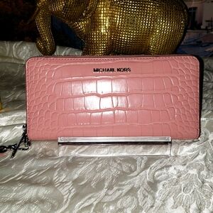 Michael Kors Embossed Continental WT